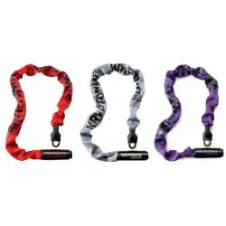 Zámek Kryptonite Keeper 785 Integrated Chain  32 - 85cm, červená