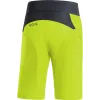 Kraťasy Gore C5 Trail Light - pánské, volné, citrusově zeleno-černá - 2