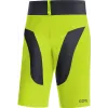 Kraťasy Gore C5 Trail Light - pánské, volné, citrusově zeleno-černá - 1