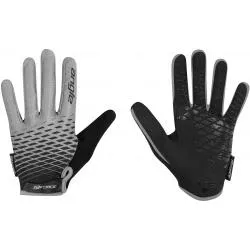 Rukavice Force Kid MTB Angle - dětské, letní, šedo-černé