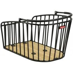 Koš KLICKfix Alumino GT - na nosič, Racktime, černá