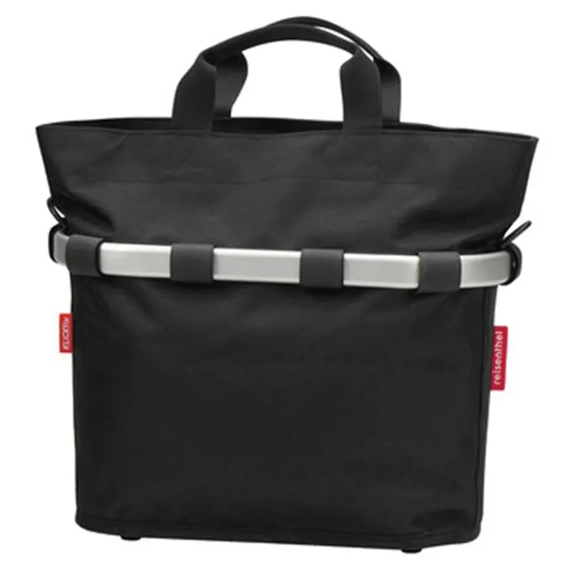 Košík KLICKfix Bikebasket Oval S - na řídítka, černá