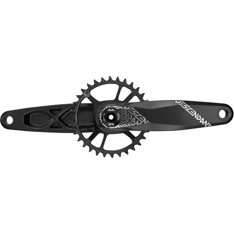 Kliky Truvativ FC Descendant 6K - 175mm, DUB, 32 zubů, černá (12s)