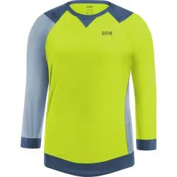 3/4 jersey Gore C5 All Mountain - womens, citrus green-blue