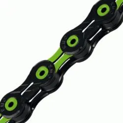 Řetěz KMC X-11 SL DLC - balený, zeleno/černý (11s)