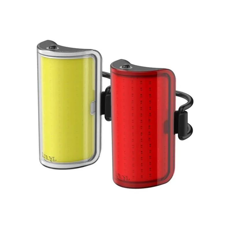 Světla Knog Cobber Mid Twinpack - přední, zadní