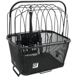 Koš QT Animal vysoký - na nosič nebo řídítka, černá