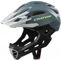 Kask Cratoni C-Maniac - integralny, antracytowo-czarny mat