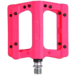 Pedály HT PA12A - platformy, růžová