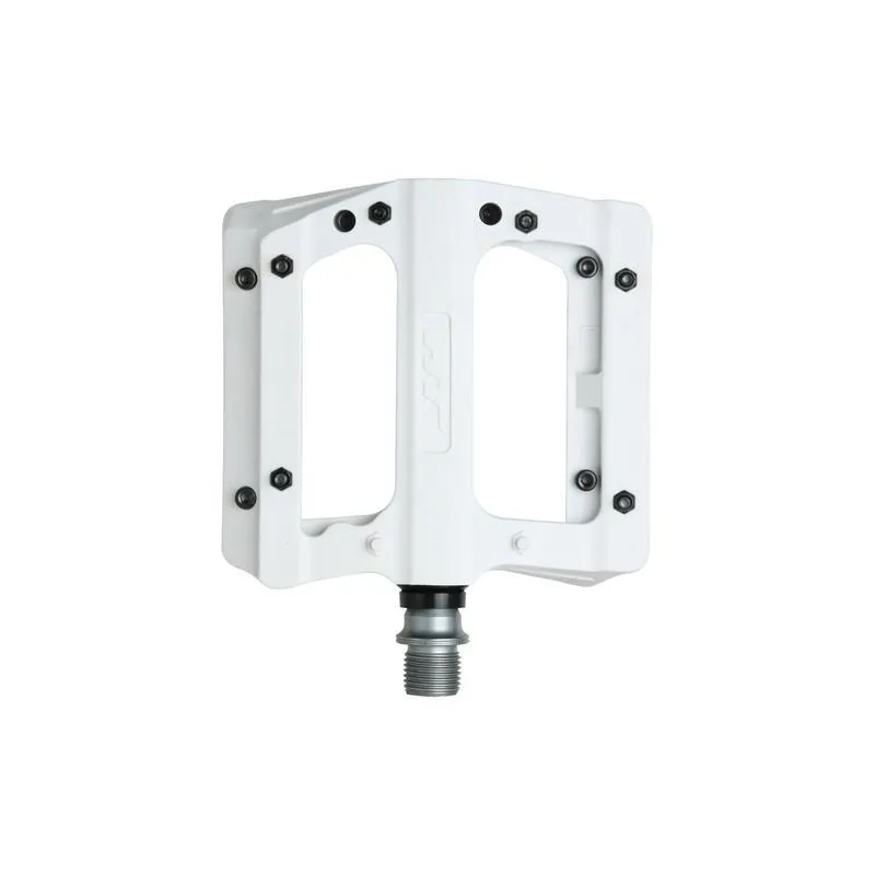 Pedály HT PA12A - platformy, bílá