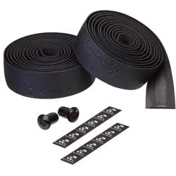 Omotávka Ciclovation Advanced Leather Touch 3 mm - 1 pár, černá