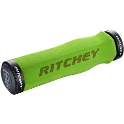Gripy Ritchey WCS TrueGrip Locking 33 mm - délka 129 mm, s aretací, zelená
