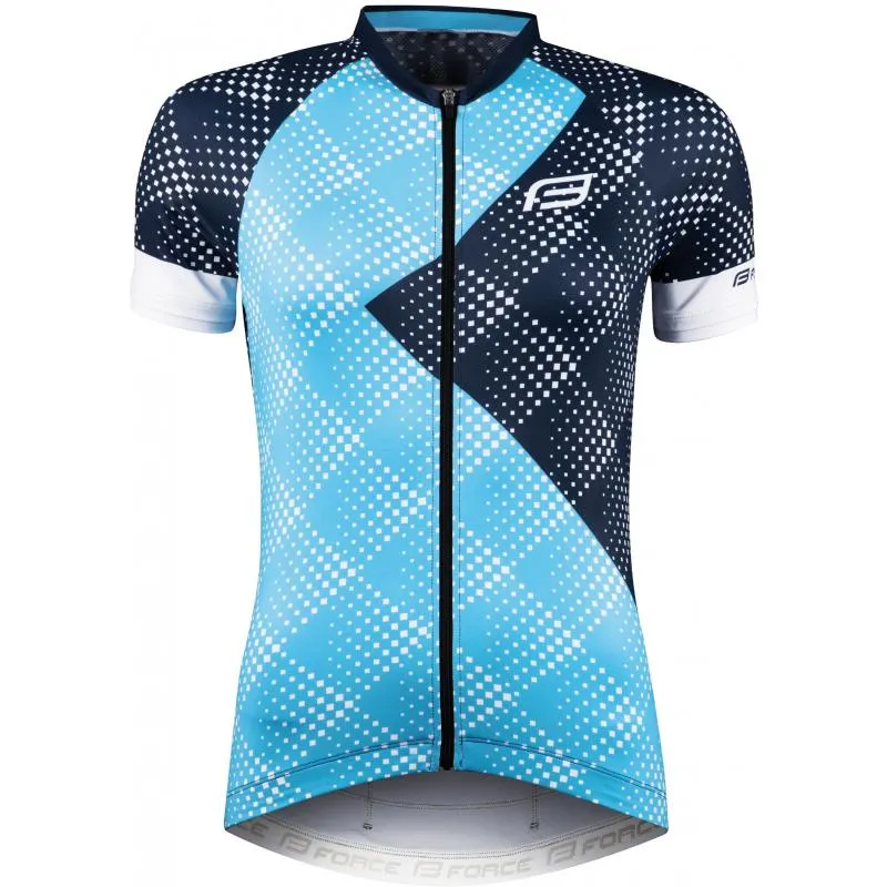 Dres Force Vision - dámské, krátký, modrá