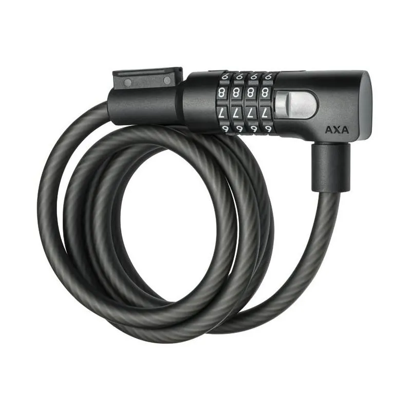 Zámek AXA Resolute 150/10 - lankový, na kód, černá