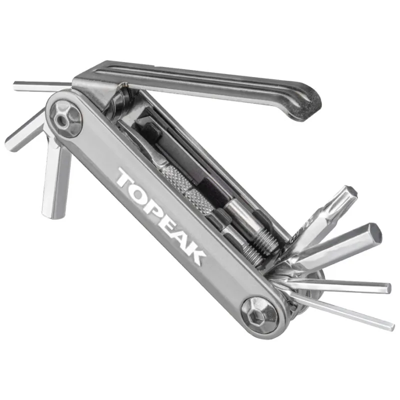 Multiklíč Topeak Tubi 11 - cestovní, stříbrná