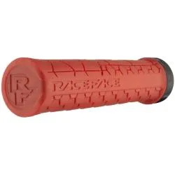 Gripy Race Face Getta - 30 mm, s aretací, červeno-černá