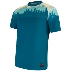 T-shirt Sensor Coolmax Impress - mens, short, sapphire blue