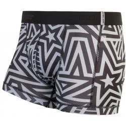 Šortky Sensor Coolmax Impress - pánske, čierne hviezdy