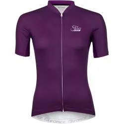 Koszulka Force Pure - damska, krótka, fioletowa