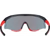 Brýle Force Sonic - červená zrcadlová skla, černo-červená - 4