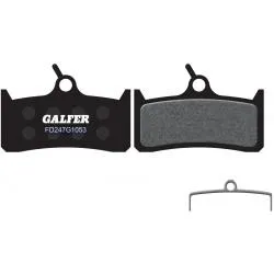 Destičky Galfer FD247 - 1 pár, brzdové na kolo, směs G1053, pro Shimano, Hope