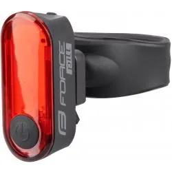 Světlo FORCE PILL 12 LM - zadní, 3 x LED, USB