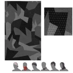 Sensor Tube Merino Impress Neckwarmer - black camo