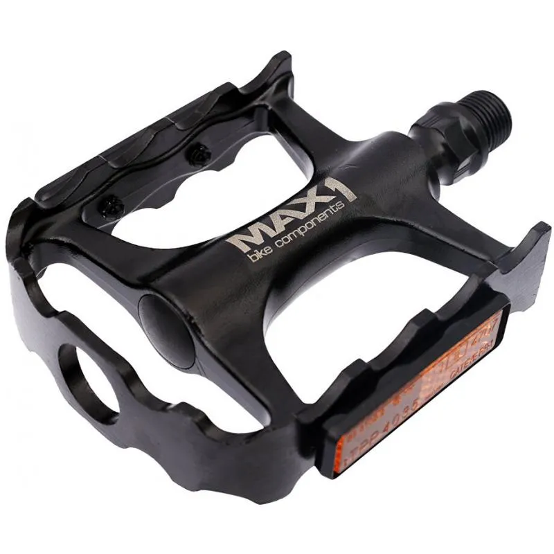 Pedály Max1 Tour XL Eco - 117x87 mm, černá