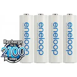 Baterie Panasonic Eneloop AA 1900mAh (NiMH BK-3MCCE-4) - nabijecí, sada 4 ks