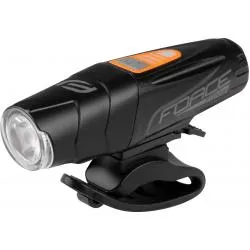 Light Force Stogie 900 lm USB - Front, integrierter Li-Ion Akku 2600 mAh, schwarz