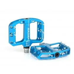 Pedály Chromag Radar - dětské platformy, pro 4-10 let, modrá