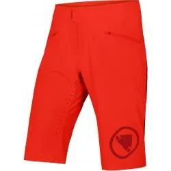 Šortky Endura SingleTrack Lite Short Fit - pánske, voľné, bez podšívky, paprika