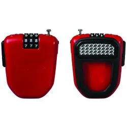 Zámek Hiplok Fx - červený (FX1RD)