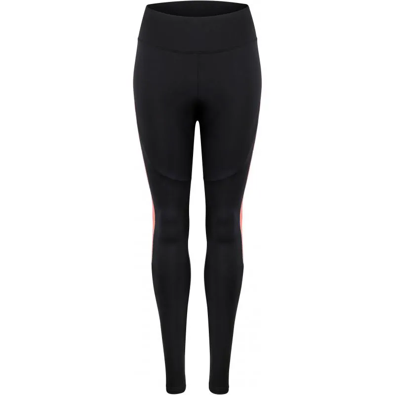 Kalhoty Force Ridge Lady - dámské, elastické, pas, bez vložky, černá-meruňková