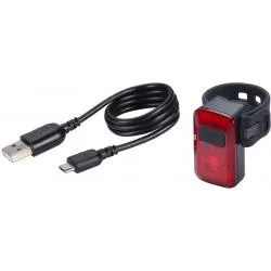 Světlo BBB BLS-152 Spark 2.0 - zadní, 20 lm, integrovaný akumulátor 300 mAh