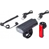 Světla BBB BLS-175 StrikeCombo - sada, přední, 1600 lm, zadní, 20 lm, akumulátory 5200 a 300 mAh - 1