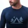 Triko Sensor Merino DF Camp - pánské, dlouhý, tmavě modrá - 5