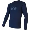 Triko Sensor Merino DF Camp - pánské, dlouhý, tmavě modrá - 1