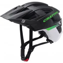 Přilba Cratoni AllSet - černá-bílá mat