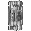 Multiklíč Crankbrothers M17 - cestovní nářadí na kolo, niklová šedá - 1