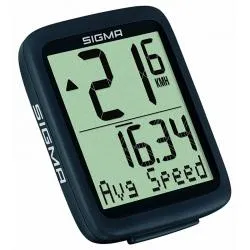 Cyclocomputer Sigma BC 8.0 WR - drátový, černá