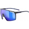 Brýle Uvex MTN Perform - zrcadlová skla, černá-modrá mat (2416) (Premium) - 1