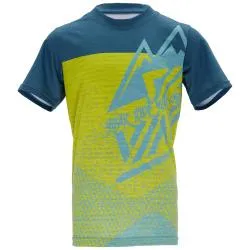 Dres Silvini Denni CD2283 - dětské, krátký, modrá-neon