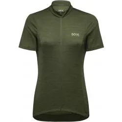 Jersey Gore C3 - dámske, krátke, zelené