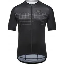 Gore Grid Fade 2.0 Trikot - Herren, kurz, schwarz-grau