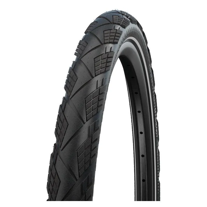 Plášť Schwalbe Marathon Efficiency 28x2,15 (55-622) HS617 Evo Super Race V-Guard - skládací, černá reflex