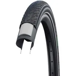Plášť Schwalbe Road Cruiser Plus 28x1,75 (47-622) HS484 PunctureGuard - drát, černá reflex