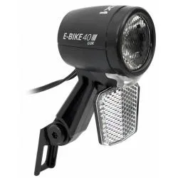 Světlo Max1 E-bike 40 - přední na vidlici, s odrazkou, černá