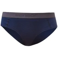 Kalhotky Sensor Merino DF - tmavě modrá