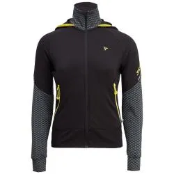 Mikina Silvini Artica WJ2103 - dámské, s kapucí, černá-šedá